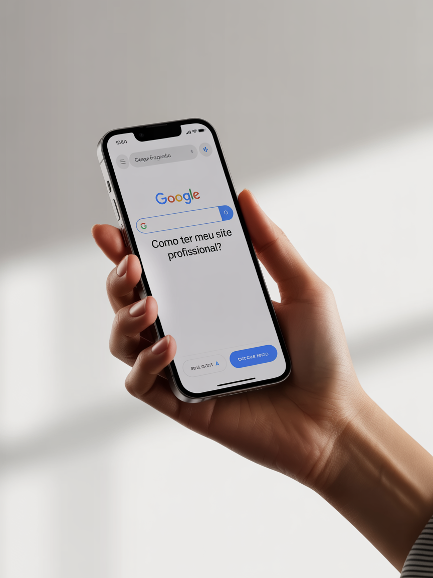 Pesquisa Google: como ter meu site profissional?